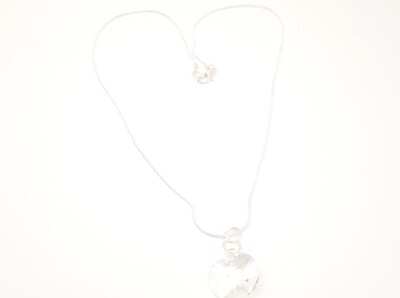 Swarovski puffed heart necklace deals